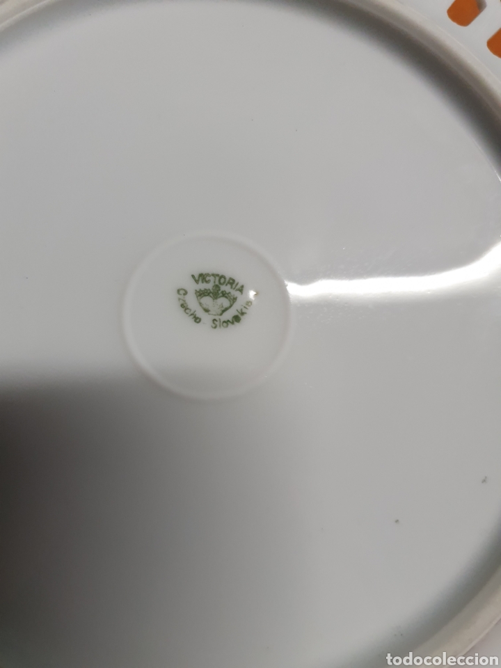 Antig&uuml;edades: Plato Porcelana - Foto 3