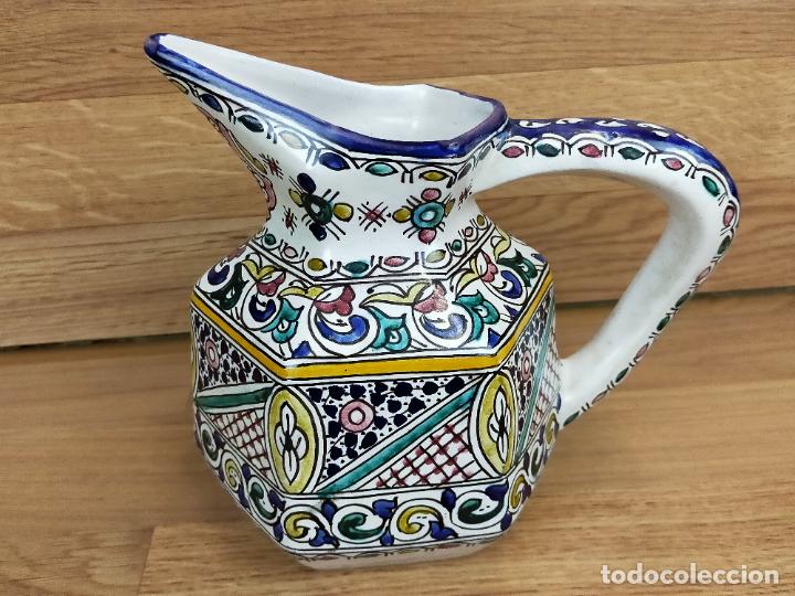 Antigüedades: Curiosa jarra en ceramica - Foto 1 - 255004930