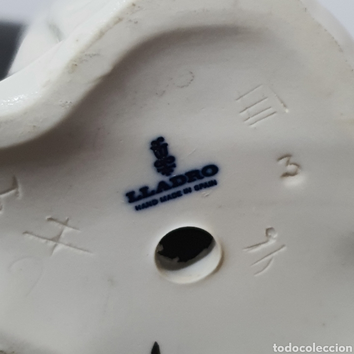 Antig&uuml;edades: Lladro ,ENSE&Ntilde;ANDO A REZAR, Brillo, 4779 - Foto 6