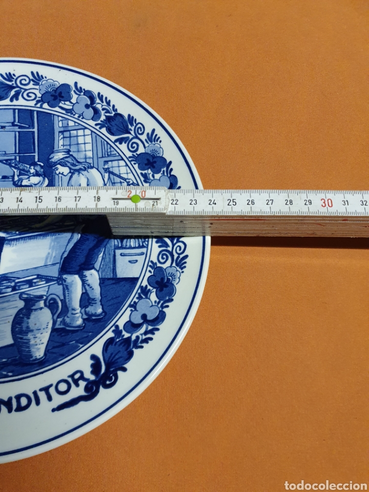 Antig&uuml;edades: Plato Porcelana - Foto 2