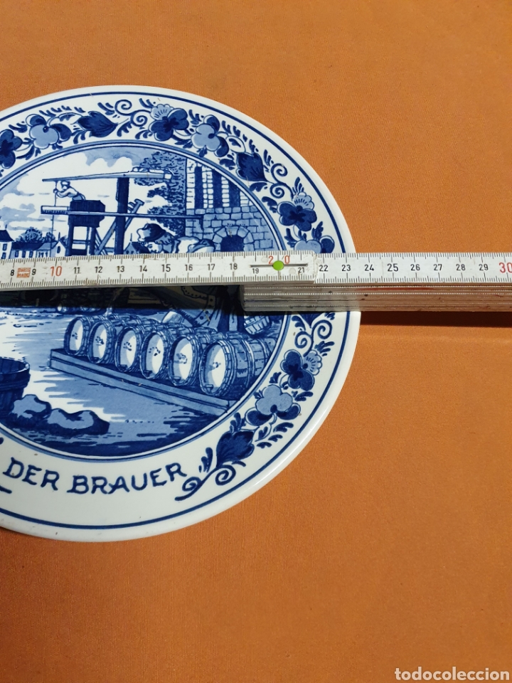 Antig&uuml;edades: Plato Porcelana - Foto 2