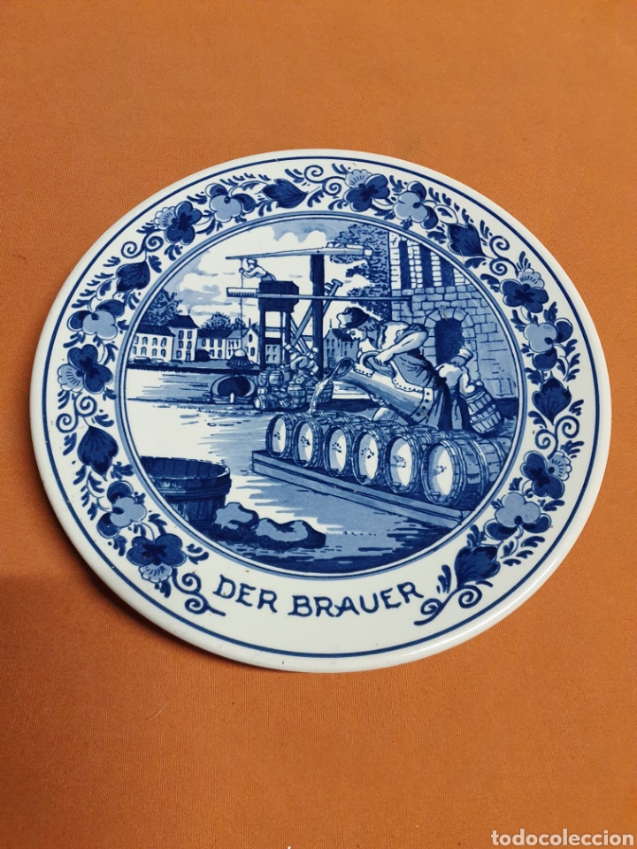 Antig&uuml;edades: Plato Porcelana - Foto 1