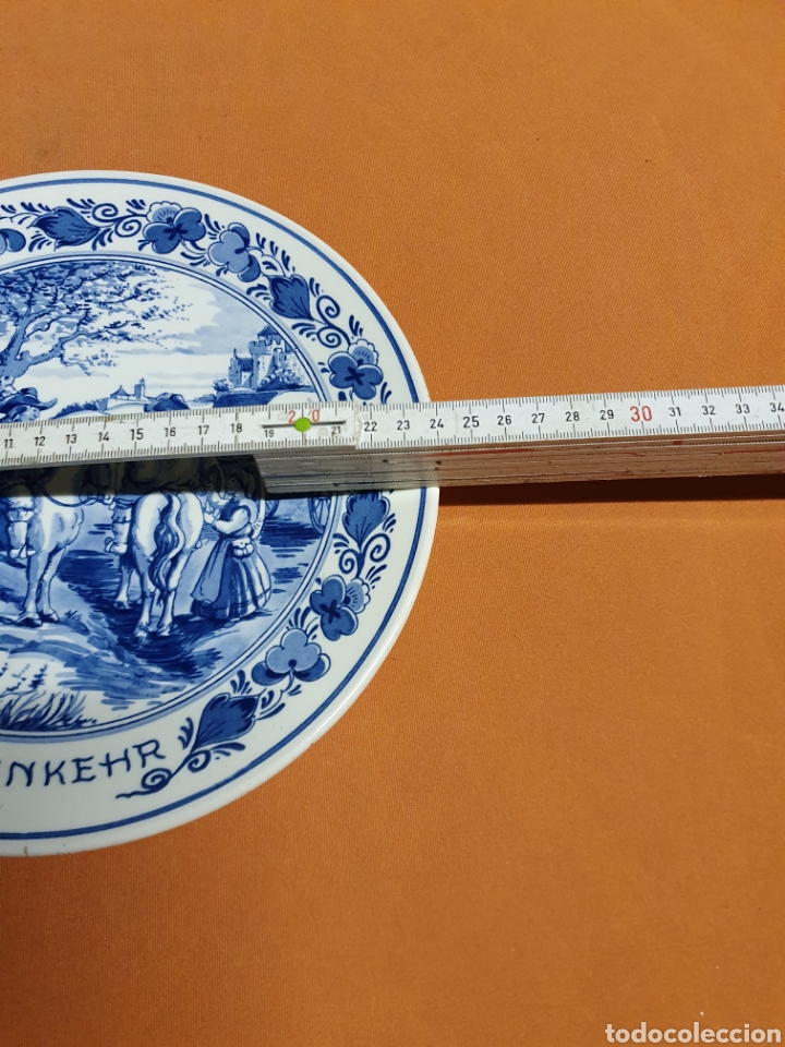 Antig&uuml;edades: Plato Porcelana - Foto 2