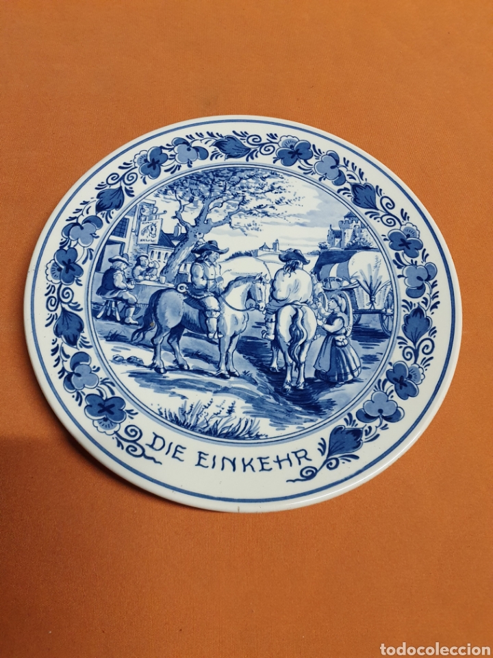 Antig&uuml;edades: Plato Porcelana - Foto 1