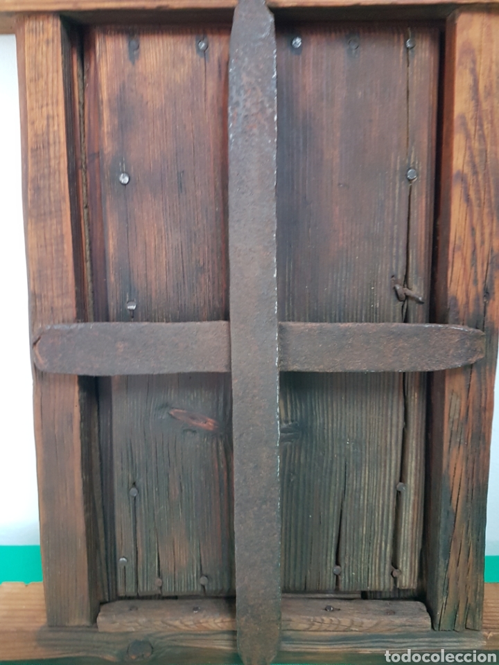 Antig&uuml;edades: Magnifica ventana de madera y forja restaurada - Foto 2