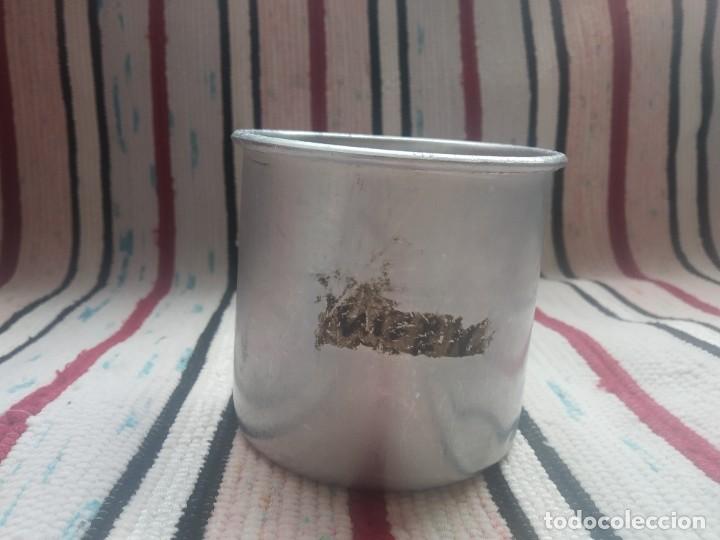 Antig&uuml;edades: TAZA ALUMINIO - Foto 2