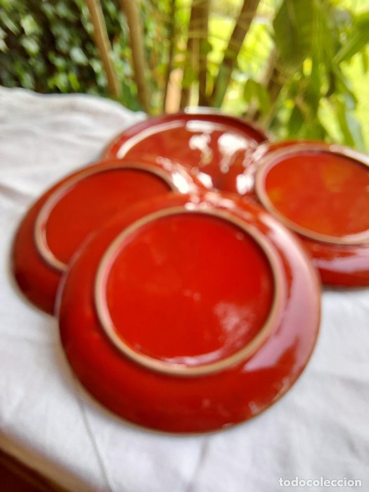 Antig&uuml;edades: PLATOS EN TERRACOTA VIDRIADA - Foto 6