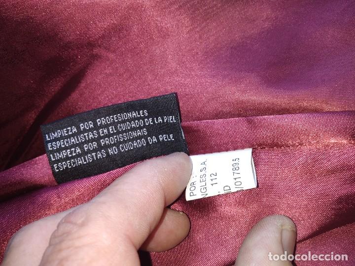 Antig&uuml;edades: chqueta larga de cuero de mujer - Foto 10