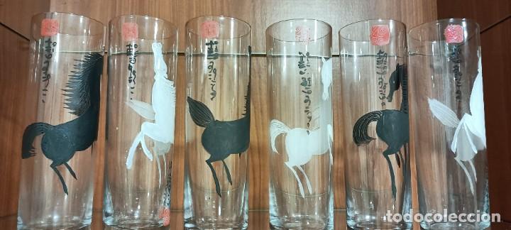 Antig&uuml;edades: JUEGO 6 VASOS - Foto 1
