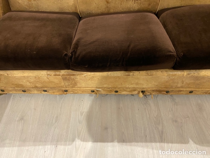 Antig&uuml;edades: Sofa y sillones cuero - Foto 5