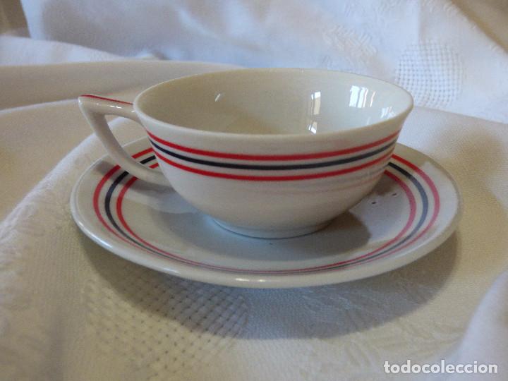 Antig&uuml;edades: Juego de cafe,porcelana. - Foto 5