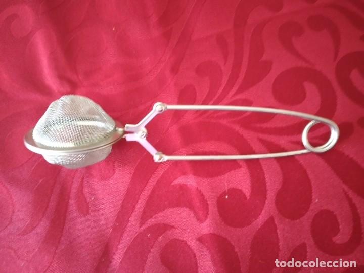 Antig&uuml;edades: Antiguo colador de t&eacute; - Foto 1
