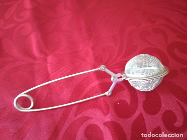 Antig&uuml;edades: Antiguo colador de t&eacute; - Foto 4