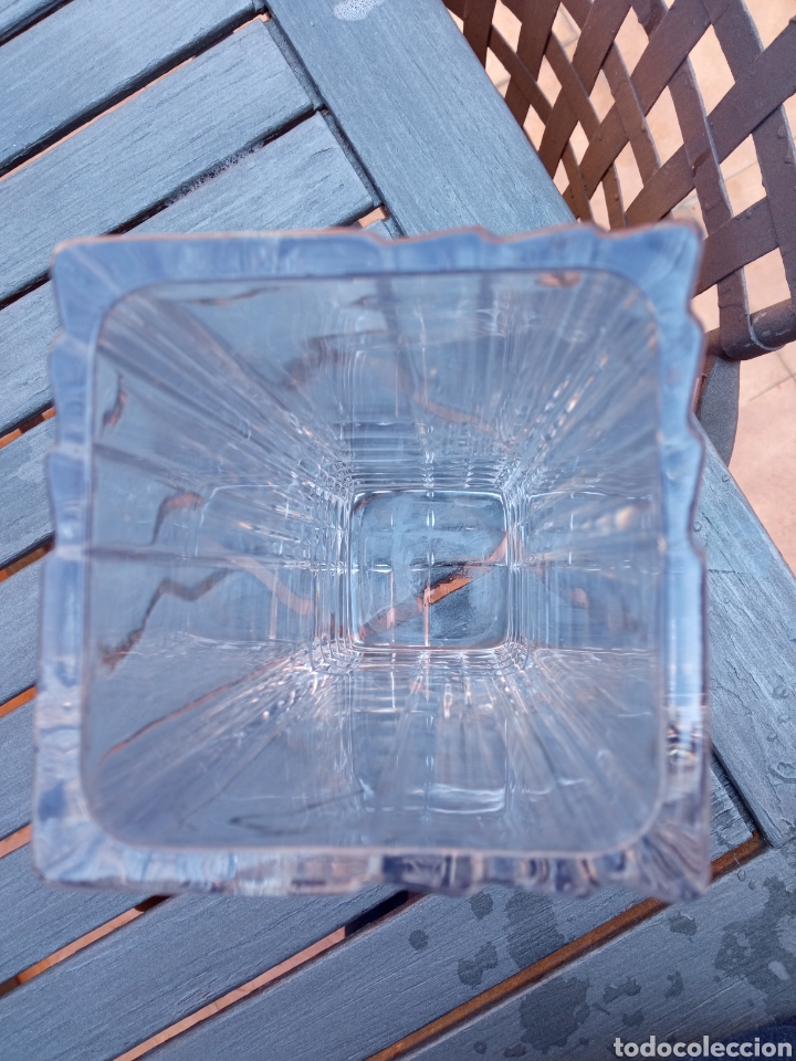 Antig&uuml;edades: Jarr&oacute;n cristal labrado y s&oacute;lido centroeuropeo - Foto 3