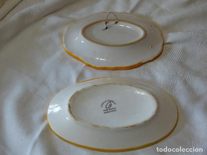 Antig&uuml;edades: Bandejas ceramica. - Foto 2