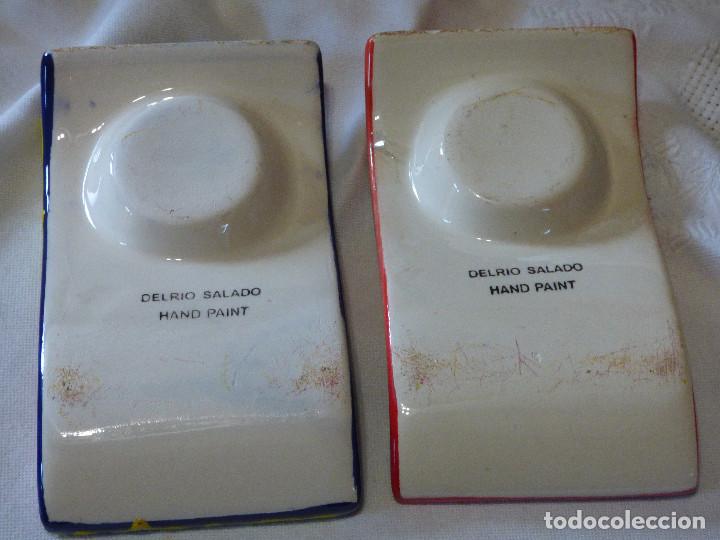 Antig&uuml;edades: Palmatorias,de ceramica. - Foto 2