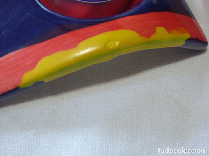 Antig&uuml;edades: Palmatorias,de ceramica. - Foto 3