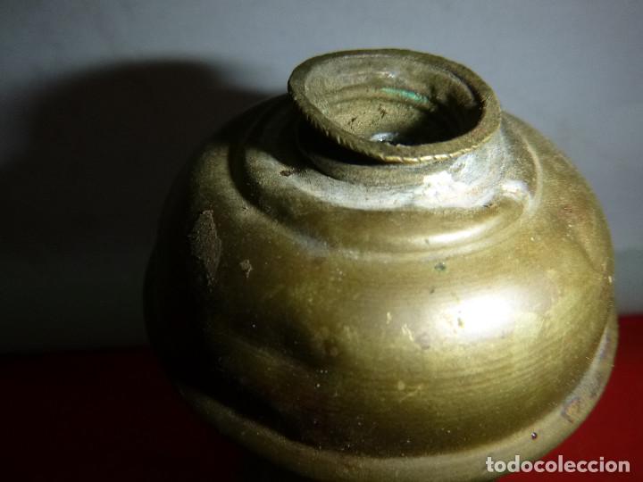 Antig&uuml;edades: ANTIGUA CAPUCHINA EN METAL - Foto 2
