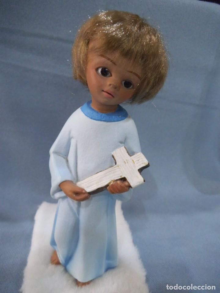 Antig&uuml;edades: NI&Ntilde;O JES&Uacute;S pelo ( AZUL )) - Foto 1