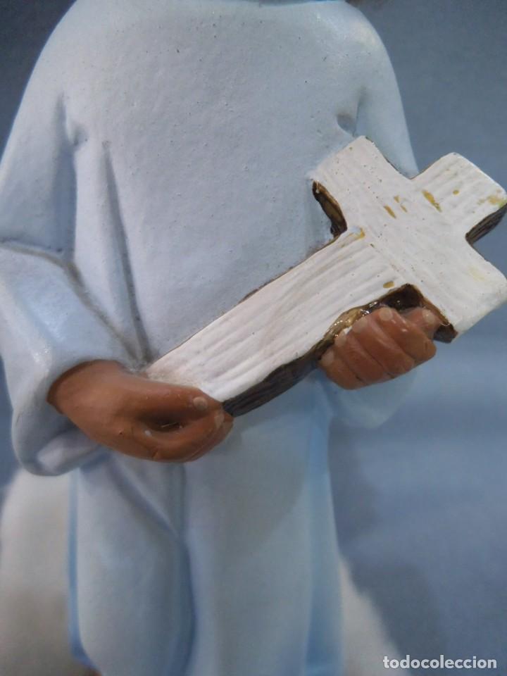 Antig&uuml;edades: NI&Ntilde;O JES&Uacute;S pelo ( AZUL )) - Foto 4
