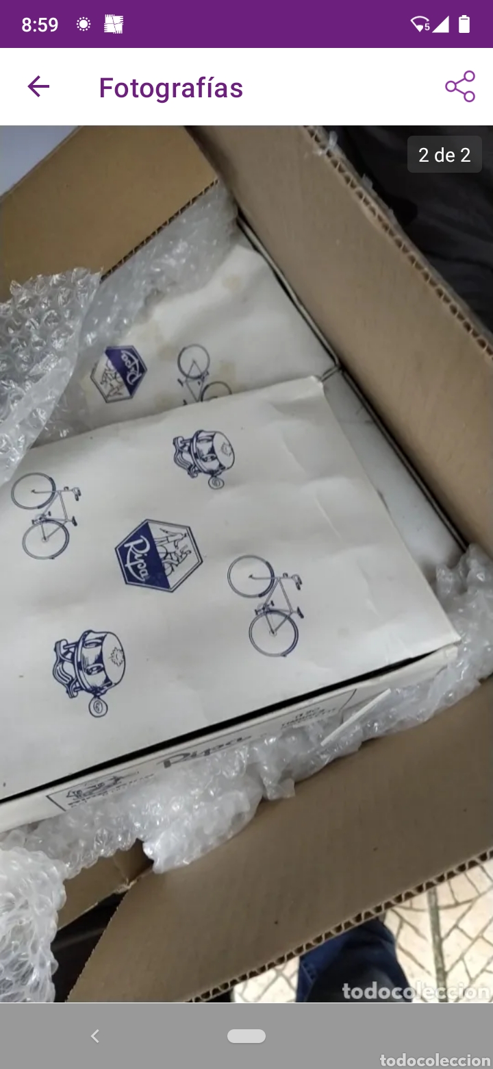 Antig&uuml;edades: Timbre bicicleta antigua