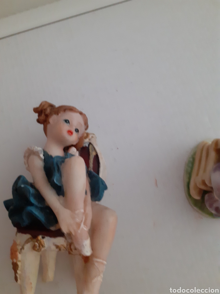 Antig&uuml;edades: Pareja de figuritas decoraci&oacute;n. - Foto 3