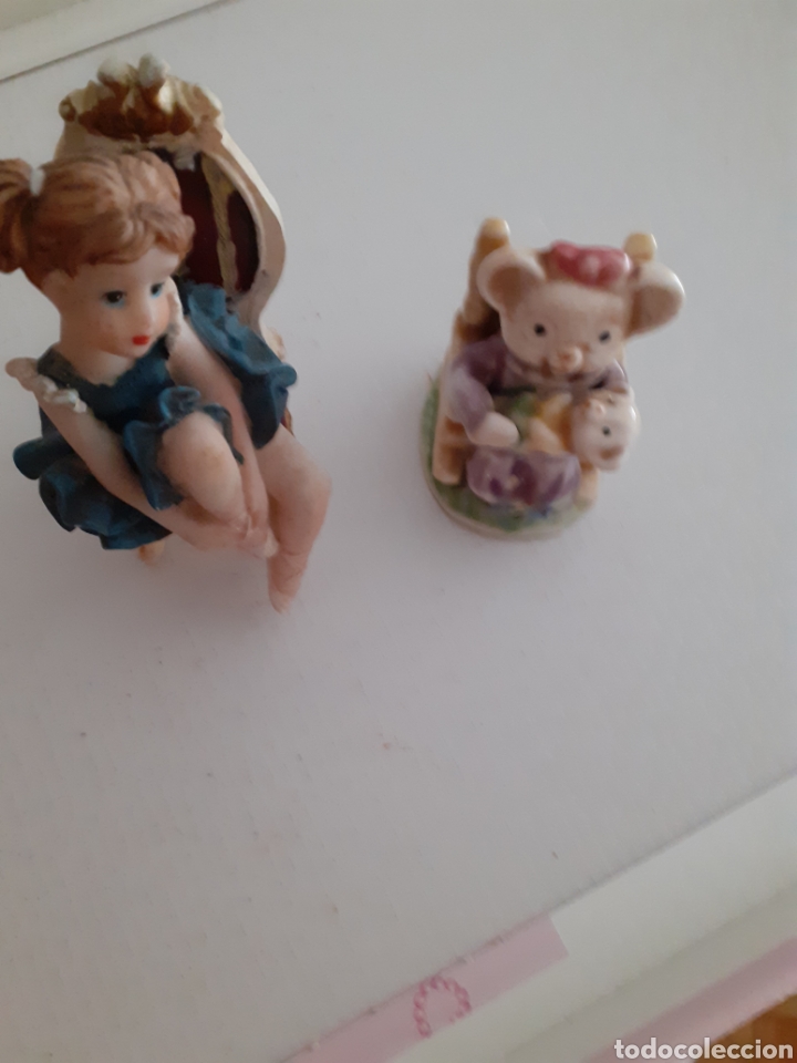 Antig&uuml;edades: Pareja de figuritas decoraci&oacute;n. - Foto 1