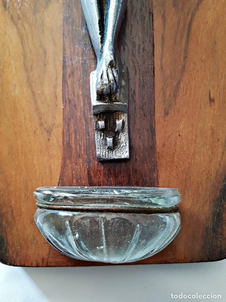 Antig&uuml;edades: CRISTO CON BENDITERA. A&Ntilde;OS 50 - Foto 2