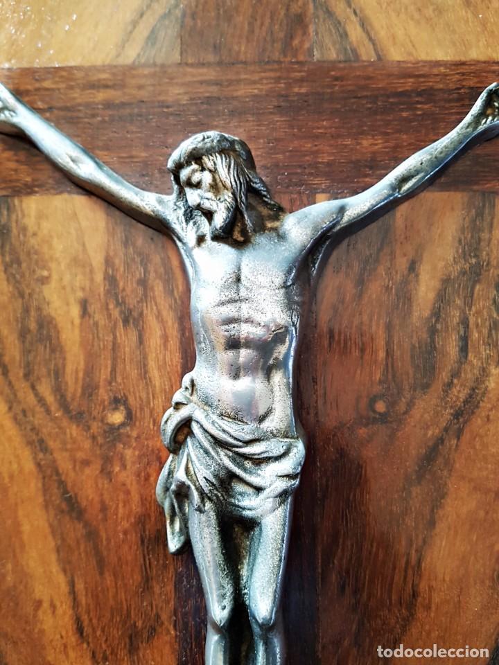 Antig&uuml;edades: CRISTO CON BENDITERA. A&Ntilde;OS 50 - Foto 3