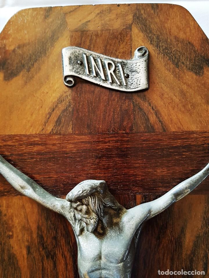 Antig&uuml;edades: CRISTO CON BENDITERA. A&Ntilde;OS 50 - Foto 4