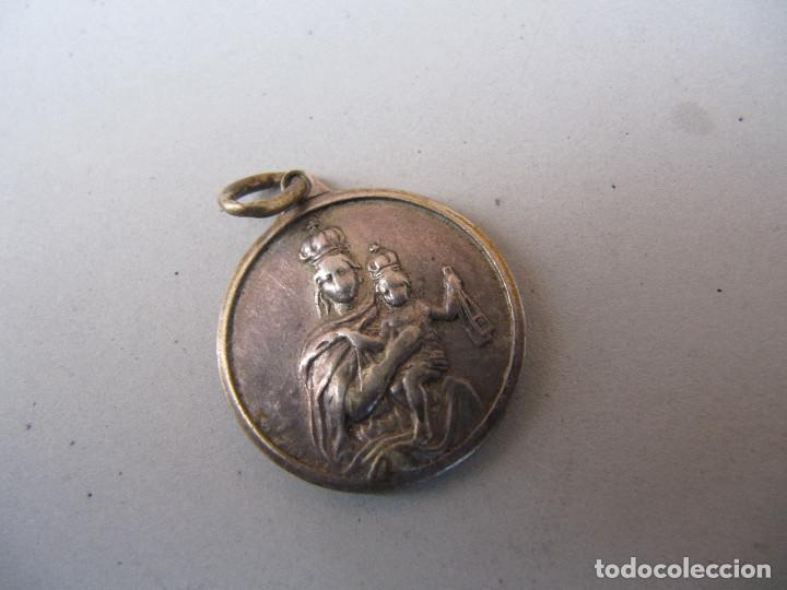 Antig&uuml;edades: ANTIGUA MEDALLA JESUS DEL GRAN PODER Y VIRGEN MARIA - Foto 1
