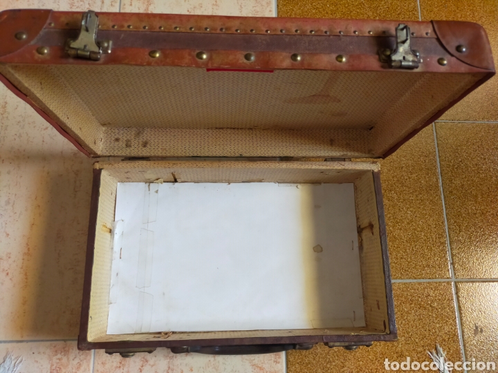 Antig&uuml;edades: Ba&uacute;l o malet&iacute;n antiguos - Foto 2