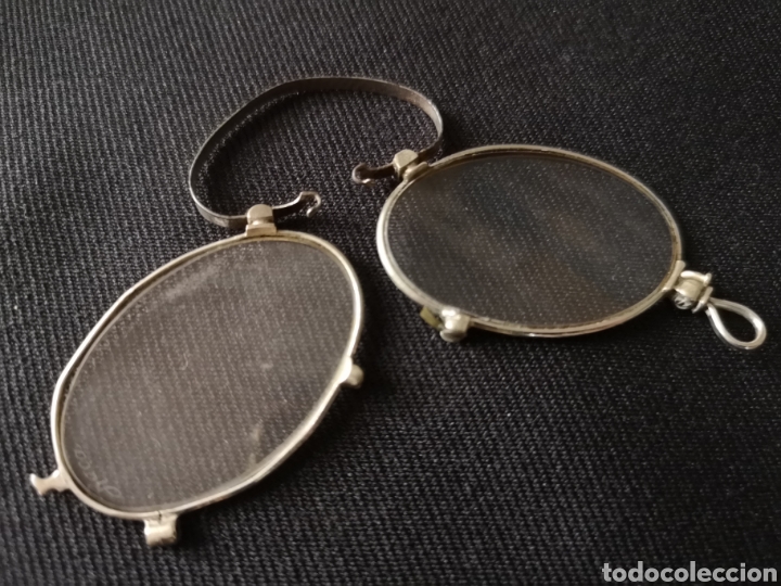 Antig&uuml;edades: Gafas estilo Quevedo en plata - Foto 2