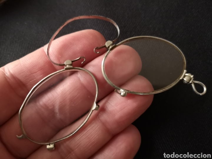Antig&uuml;edades: Gafas estilo Quevedo en plata - Foto 3