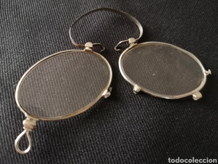 Antig&uuml;edades: Gafas estilo Quevedo en plata - Foto 1