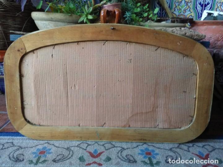 Antig&uuml;edades: Cuadro antiguo con l&aacute;mina religiosa - Foto 2