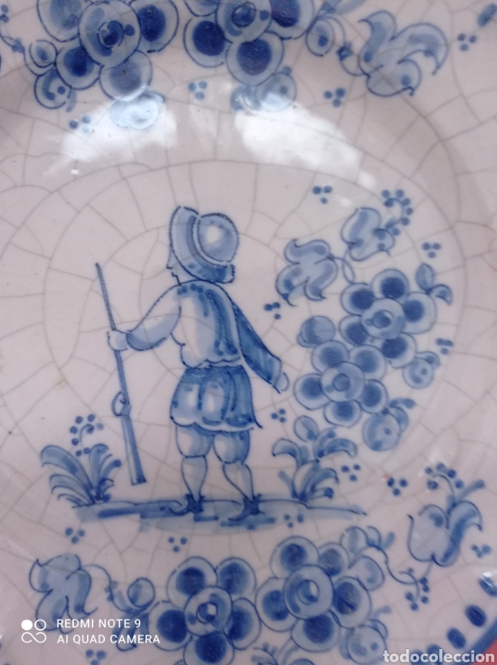 Antig&uuml;edades: Plato de cer&aacute;mica - Foto 2