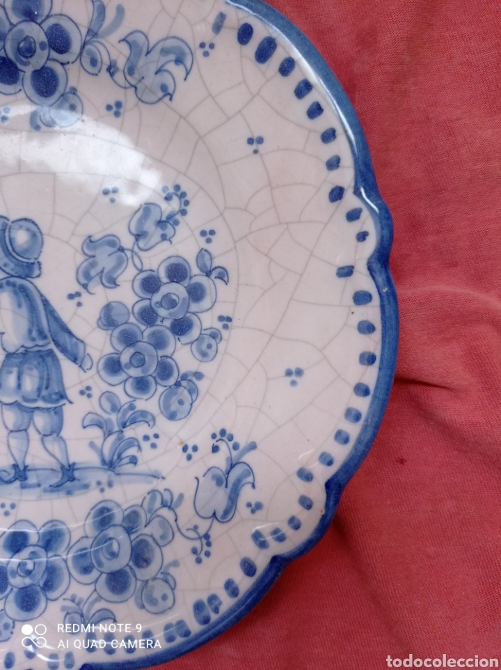 Antig&uuml;edades: Plato de cer&aacute;mica - Foto 4