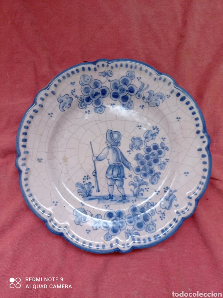 Antig&uuml;edades: Plato de cer&aacute;mica - Foto 1