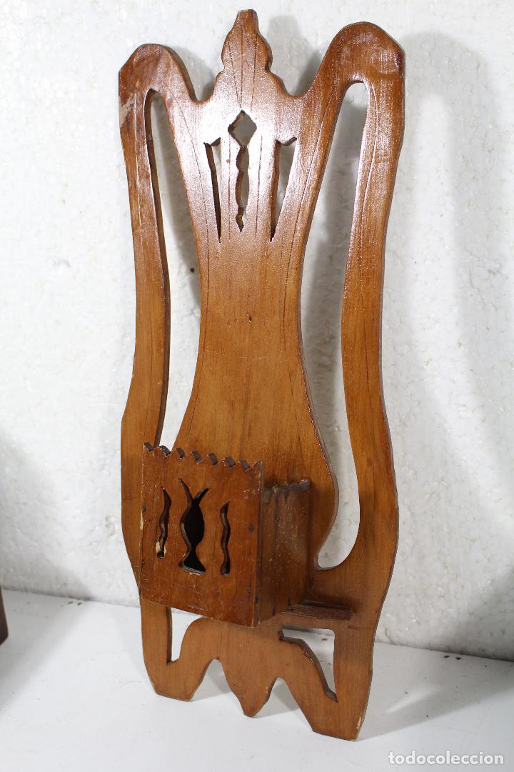 Antig&uuml;edades: UTENSILIO COCINA DE MADERA - Foto 4
