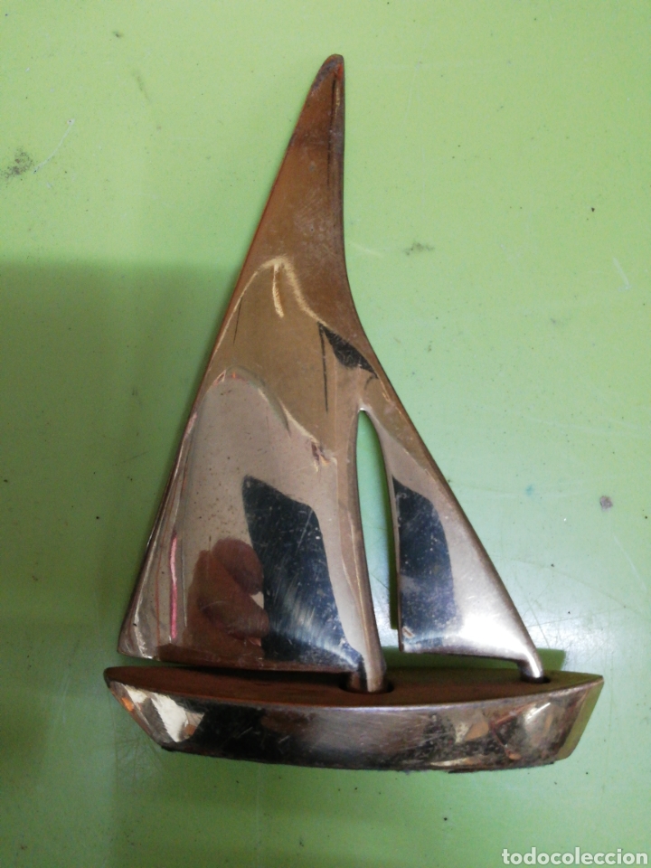 Antig&uuml;edades: Velero de bronce - Foto 1