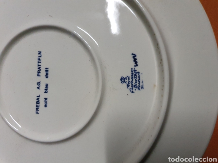 Antig&uuml;edades: Plato Porcelana - Foto 3