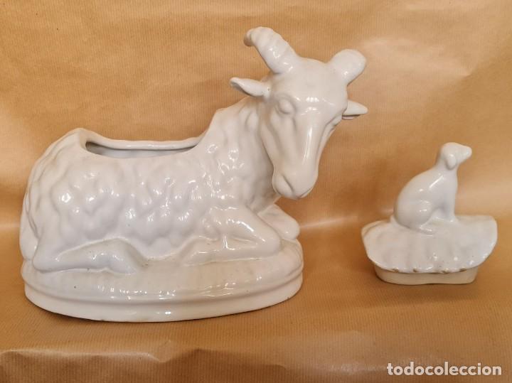 Antig&uuml;edades: CERAMICA. SOPERA FORMA DE CARNERO, - Foto 2