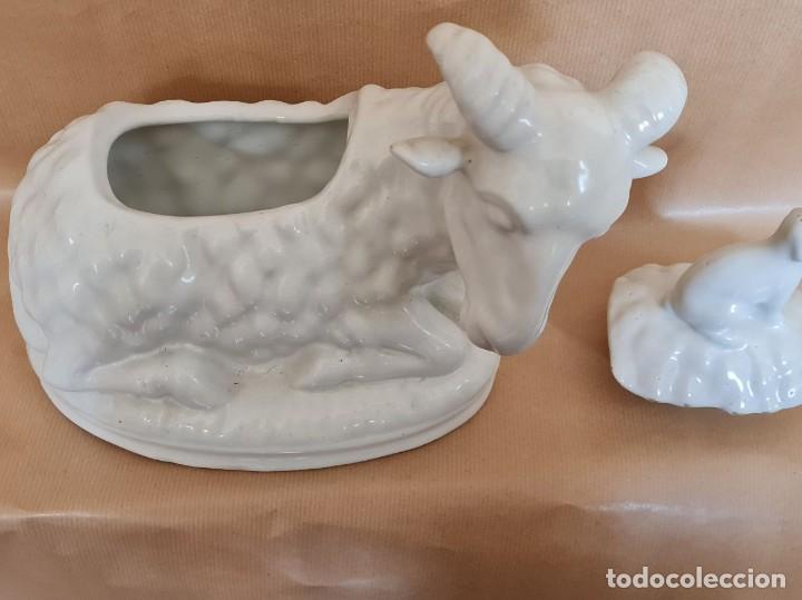Antig&uuml;edades: CERAMICA. SOPERA FORMA DE CARNERO, - Foto 3