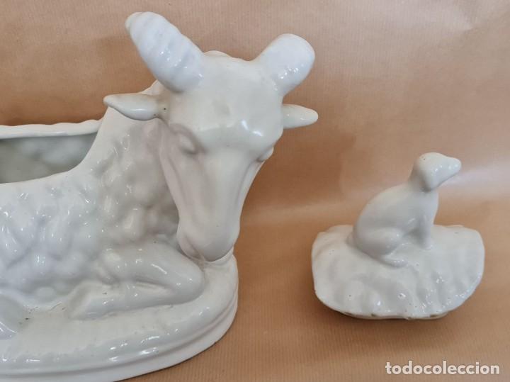 Antig&uuml;edades: CERAMICA. SOPERA FORMA DE CARNERO, - Foto 4