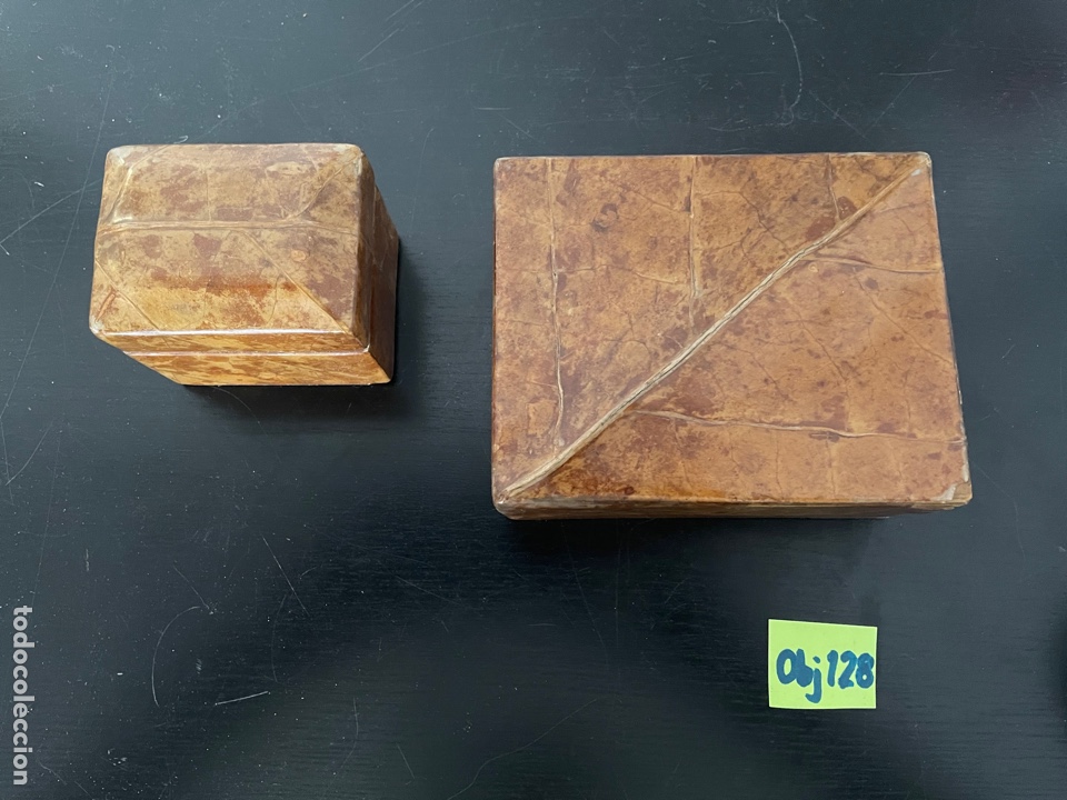 Antig&uuml;edades: Lote de cajas antiguas - Foto 1