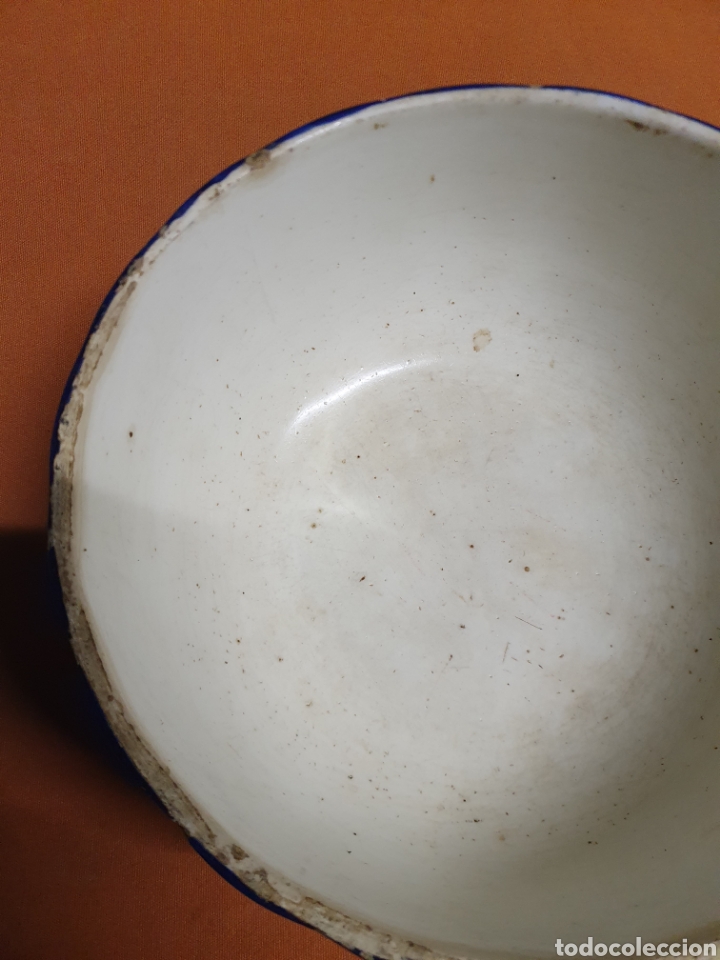 Antig&uuml;edades: Cuenco Porcelana - Foto 3