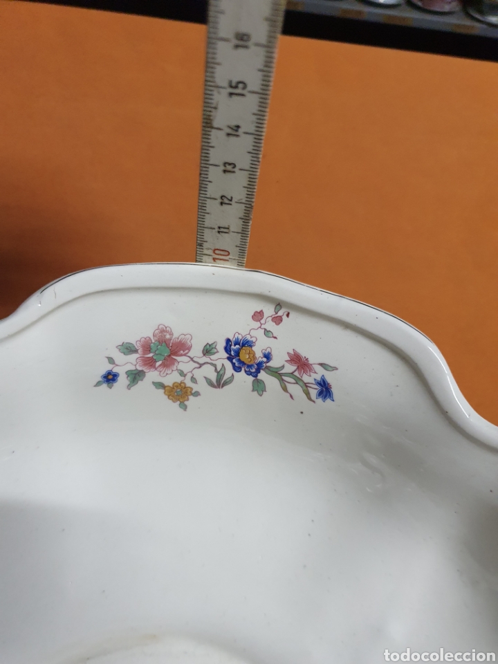 Antig&uuml;edades: Cuenco Porcelana Inglesa - Foto 3
