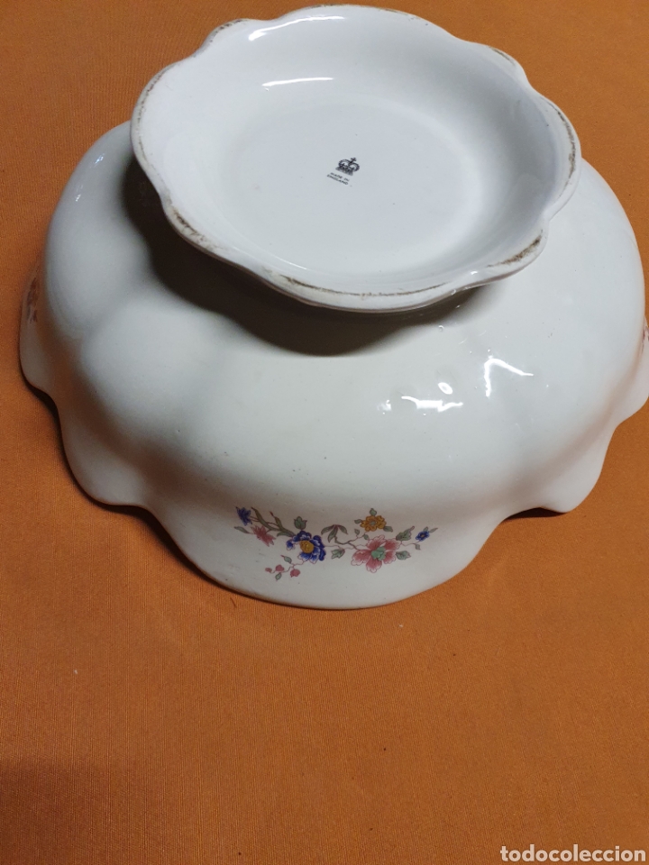 Antig&uuml;edades: Cuenco Porcelana Inglesa - Foto 5