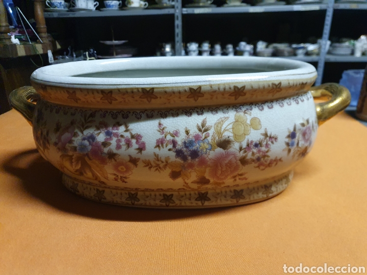 Antig&uuml;edades: Centro de mesa Porcelana - Foto 1